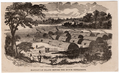 Manhattan Island before the Dutch settlement